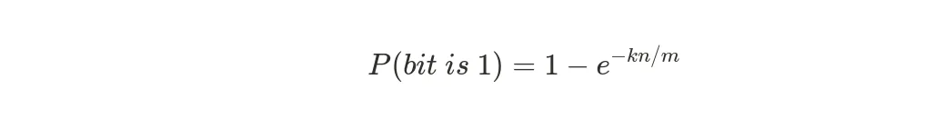 Probability formula for bit being 1